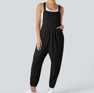 HALARA Black Casual Jumpsuit Medium